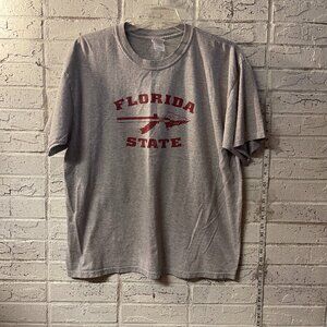 Florida State Seminoles Graphic Tee – Gray – XL – Classic College Sportswear
